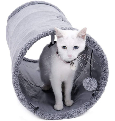 Tunel Plegable Para Gatos Speedy Pet, Juguetes Para Gatos T