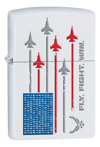 Zippo.  Encendedor, U.s. Air Force Flag Of Jets