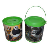 Souvenirs  Baldes Plásticos Personalizados Kunfu Panda X14