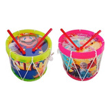 Tambor Infantil Tambora Niño Niña Juguete Musical Didactico