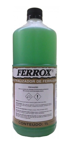 Removedor De Ferrugem Ferrox Convertedor 1 L