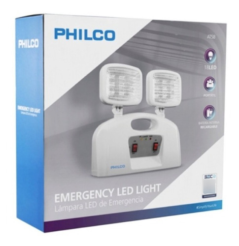 Focos De Emergencia Led Philco Certificado Sec Envio Gratis 