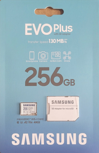 Cartão De Memória 256gb Samsung