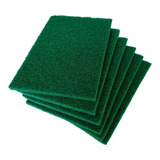 Esponja De Fibra Verde Abrasiva Romyl X24 / Limpieza X Mayor
