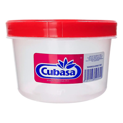 Pack 15 Recipientes Herméticos Plástico Cubasa Taparrosca 650 ml | Envío gratis