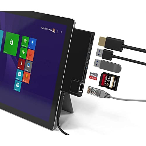 Microsoft Surface Pro 4 /pro 5 /pro 6 - Estación De Acoplami