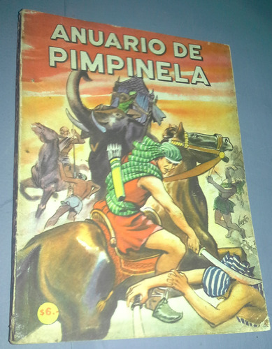 Anuario Pimpinela Antiguo Comic Historieta 1955 Aventuras