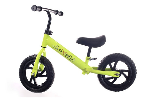 Bicicleta Camicleta Nene/nena Sin Pedales Rod 12 Jogu Color Verde
