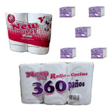 Papel Higienico 4 X 80mts + Rollo Cocina + Pañuelitos X 5