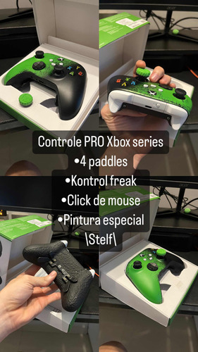 Controle Stelf Xbox Series Com Paddles
