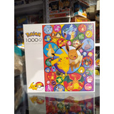 Rompecabezas Puzzle Pokemon Pikachu Eevee Bubbles 1000 Pzas