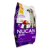 Alimento Nucan Perro Adulto Sabor Mix En Bolsa De 900g