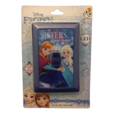 Lampara Infantil Luz Noche Segura Led Bebé Niña Frozen