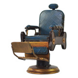 Silla Vintage Modelo Artesanía Americana Barbería Silla