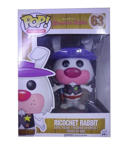 Ricochet Rabbit Conejo 63 Funko Pop Hanna Barbera