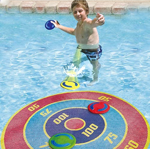 Juego De Frisbee Para Piscina Niños Verano Juguete