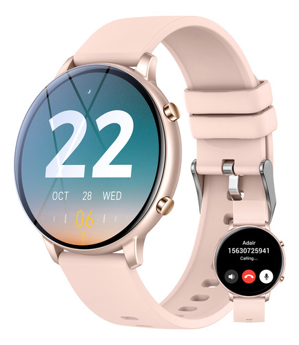 Reloj Inteligente Mujere Hombre Deportivo Llamada Bluetooth