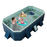 Piscina Plegable Portátil Para Niños Y Adultos En Patio