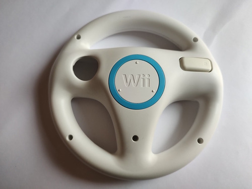 Nintendo Wii Wheel Volante Nintendo Wii Original Blanco