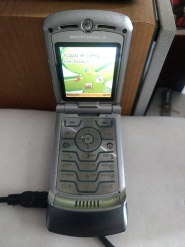 Celular Flip Motorola V3 No Estado Ler Descrição