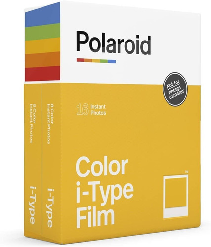 Polaroid Película De Color Para I-type Double Pack 16 Fotos
