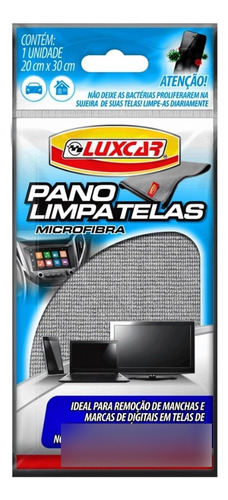 Pano Limpa Telas Microfibra Luxcar