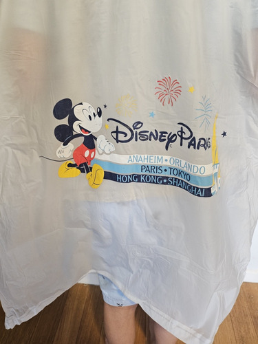 Ponchos Pilotos Lluvia Disney Parks Niños