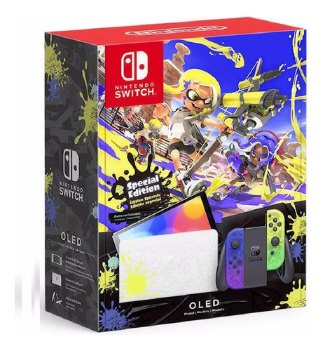 Nintendo Oled Splatoon Japonesa