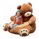 Puff Silla Peluche Oso Gigante 100x90cm