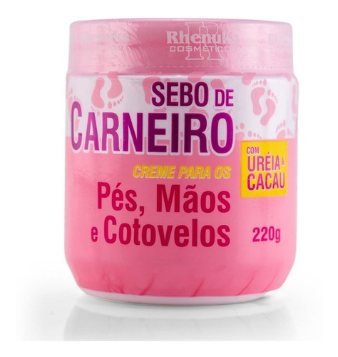 Creme Sebo De Carneiro 200g - Rhenuks Full