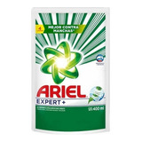 Jabon Liquido Para Ropa Expert Pouch Repuesto Ariel 400ml X2