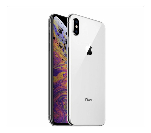 iPhone XS Max - 256 Gb - Silver - Seminovo - Grade A