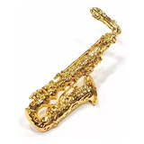 Bótom Pim Broche Saxofone Tenor Sax 35mm Instrumento Musical