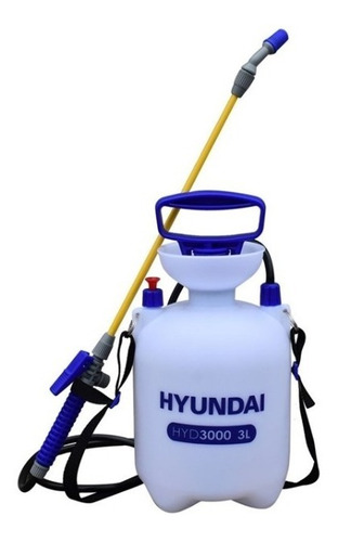 Fumigador Aspersor Rociador Manual 3 Lt Hyundai Hyd3000