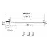 Cable 10 Cm Pigtail Ufl P/ Minipci Conector Chasis P/ Antena