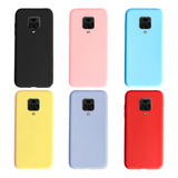 Funda Para Xiaomi Note 9 Pro Silicona Colores Con Felpa