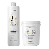 Kit Braé Pó Descolorante 500g+ Ox Wanna Be Blond 30vol 900ml