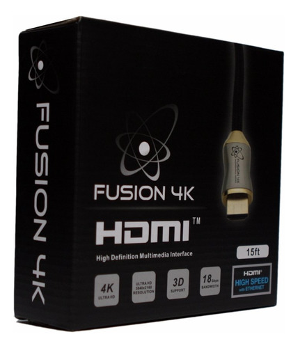 Cable Hdmi 4k De Alta Velocidad Fusion4k - Serie Profesional