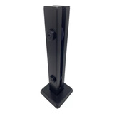 3 Coluna Torre Inox 60 Cm Preto Fosco Guarda Corpo 2 Furos