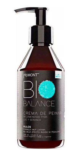 Crema De Peinar Bio Balance Rulosprimont 250 G