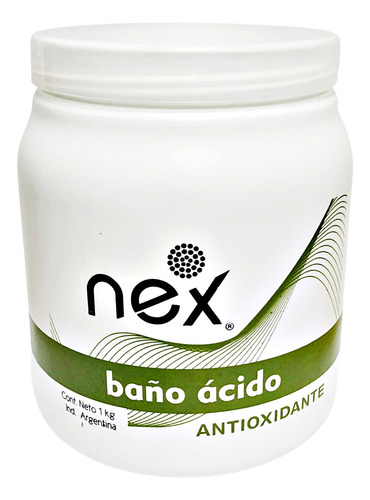 Baño Acido Antioxidante Mascarilla Baño De Crema Nex X 1 Kg