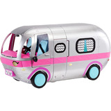 Carro Caravana Glamper Lol Surprice Omg + 55 Sorpresas Color Plateado