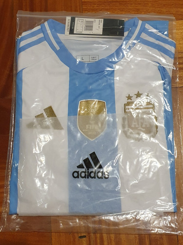 Camiseta Selección Argentina Original 2024 Con Parche Xl