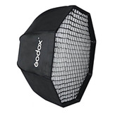 Octa Softbox C/anillo Velocidad Bowens + Rejilla Godox 120cm