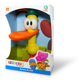 Boneco Pato Da Turma Do Pocoyo Grande 28 Cm - Cardoso Toys