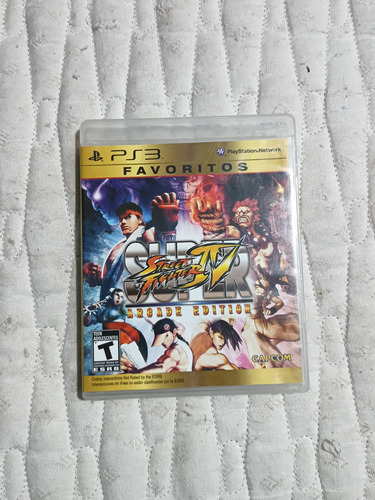 Super Street Fighters Iv: Arcade Edition Ps3 Físico 