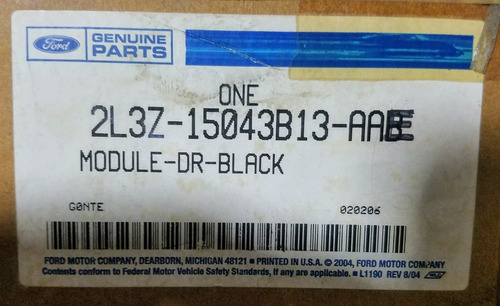  Bolsa Aire Gris Conductor Ford F-150 2002 - 2004 (original) Foto 3