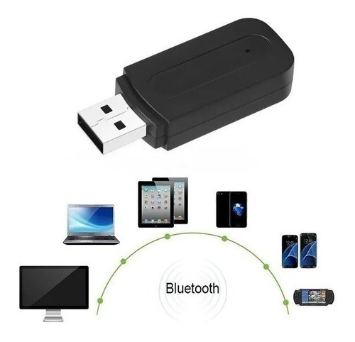 Mini Adaptador Receptor Bluetooth Usb - Aux
