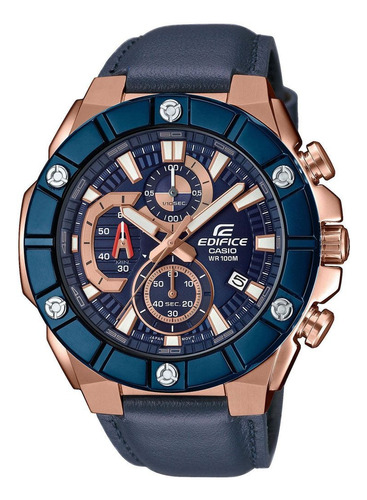 Reloj Casio Edifice Efr-569bl-2av Hombre 100% Original