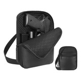 Funda De Pistola De Doble Capa, Riñonera Para Hombre, Táctic Color Negro